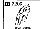 7200A - Rear doors