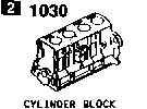 1030 - Cylinder block (2600cc)