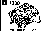 1030A - Cylinder block (3000cc)