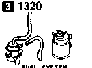 1320A - Fuel system (3000cc)