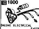1800A - Engine electrical system (3000cc)
