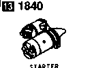 1840B - Starter (3000cc)