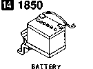 1850 - Battery
