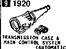 1920AA - Transmission case & main control system (automatic ; electronic control) (4wd)
