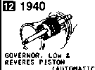 1940A - Governor, low & reveres piston (automatic ; electronic control) (2wd)