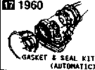 1960 - Gasket & seal kit (automatic ; hydraulic control)