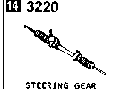 3220 - Steering gear (2wd)