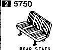 5750 - Rear seats