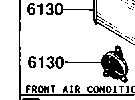 6130E - Front air conditioner (mana make a.c)