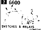 6600 - Engine switches & relays (2600cc)