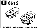6615 - Power window switches