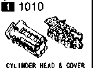1010AA - Cylinder head & cover (3000cc)