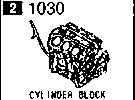 1030AA - Cylinder block (3000cc)
