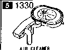 1330A - Air cleaner (2300cc)