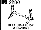 2800A - Rear suspension mechanisms