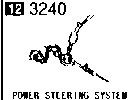 3240A - Power steering system (2300cc)