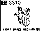 3310A - Front brake mechanisms