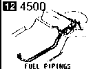 4500A - Fuel pipings
