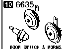6635A - Door switches & horn