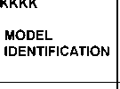 KKKK - Model identification