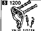 1200A - Valve system (2000cc)