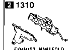 1310AA - Exhaust manifold (2500cc)
