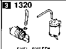 1320AA - Fuel system (2500cc)