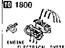 1800AA - Engine electrical system (2500cc)