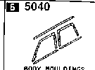 5040A - Body mouldings