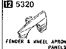5320A - Fender & wheel apron panels