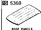 5360A - Roof panels
