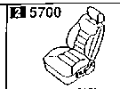 5700A - Front seats