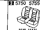 5750A - Rear seats