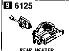 6125A - Rear heater