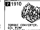 1910A - Automatic transmission torque converter, oil pump & pipings