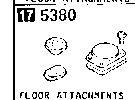 5380A - Floor attachments (hole covers)