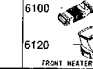 6100A - Front heater