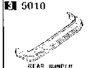 5010A - Rear bumper