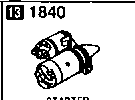 1840A - Starter (1.7kw)