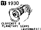 1930A - Clutches & planetary gears (automatic ; electronic control)