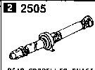2505 - Rear propeller shaft (2wd)
