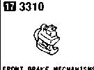 3310 - Front brake mechanisms