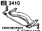 3410 - Crossmember & stabilizer (2wd)