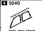 5040 - Body mouldings