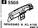 5560 - Dashboard & related parts