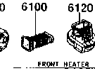 6100 - Front heater