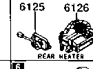 6125 - Rear heater